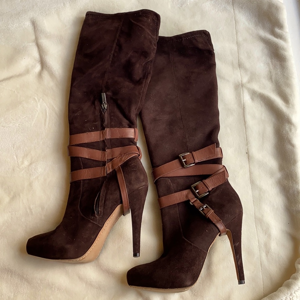 Sam Edelman suede boots size 8